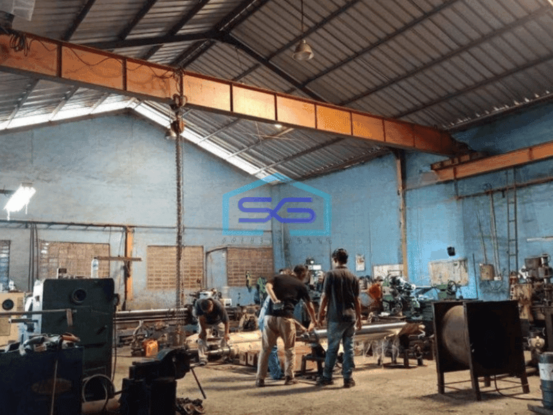 Dijual Gudang di Teluk Naga Tangerang Banten LT 2050m2 Zona Industri