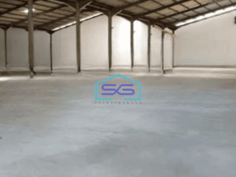 Disewakan Gudang Ada Kantor Luas Bangunan  6273 m² di Biring Kanaya Makassar