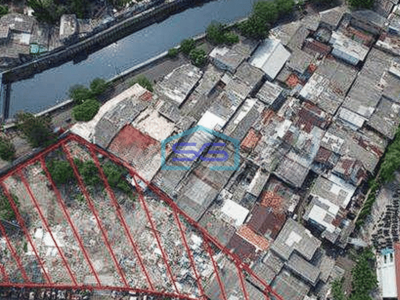 Dijual Tanah Zona Komersil Cocok Untuk Office di Jakarta Barat LT 2123m2