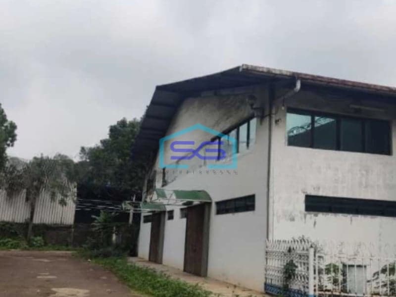 Dijual Pabrik Luas Tanah  24710 m² Lokasi Bebas Banjir di BSD Tangerang Selatan