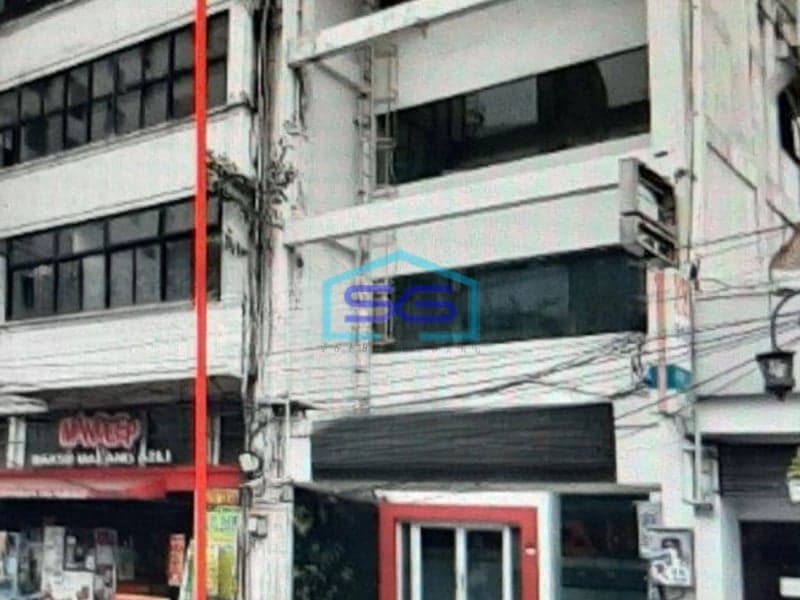 Dijual Ruko Bagus  4 Lantai di Jalan Braga Bandung LB 1200m2
