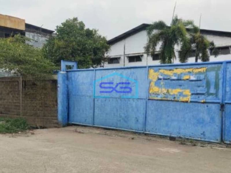 Dijual Gudang Luas Bangunan 5900 m²  Lokasi Bebas Banjir di Poris Tangerang