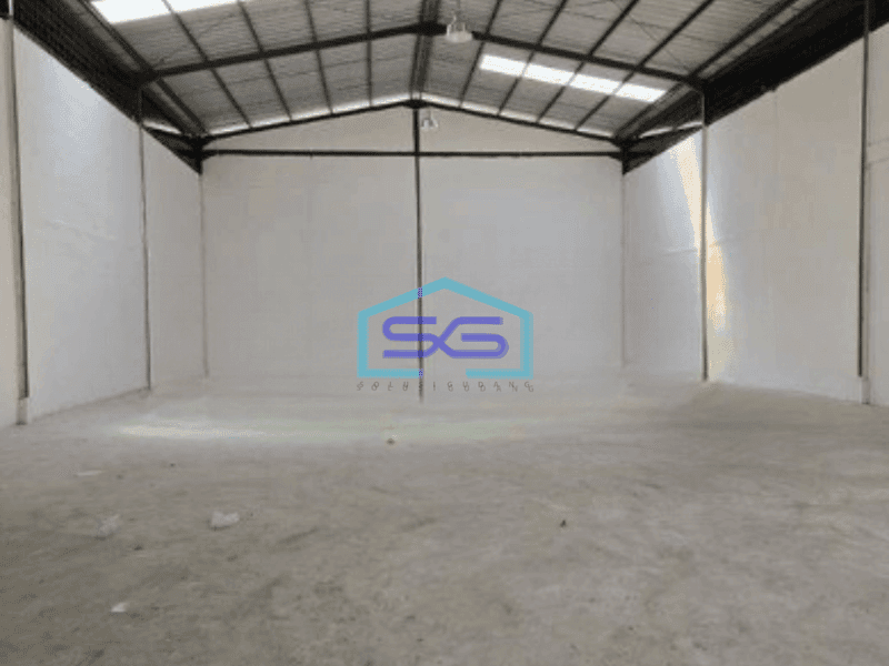 Dijual Gudang Ada Kantor Luas Bangunan 590 m² di Teluk Naga Tangerang