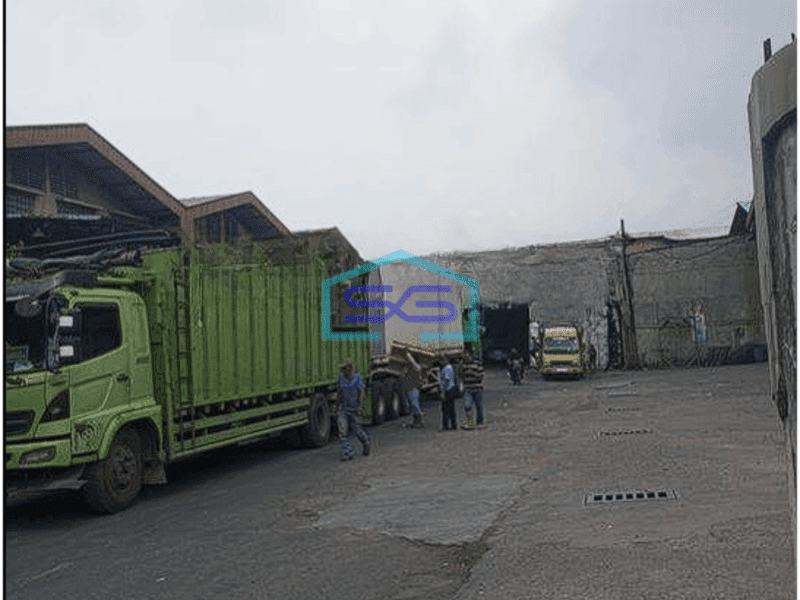 Disewakan gudang 500m² bebas banjir di Tegal Alur
