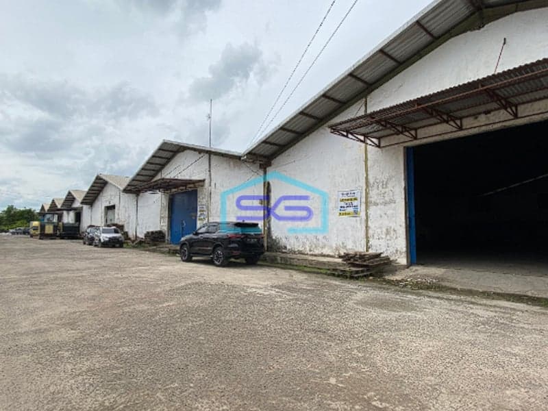 Disewakan 2 Gudang Bagus di Komplek Pergudangan Griya Bandara Indah Palembang LB 800m2