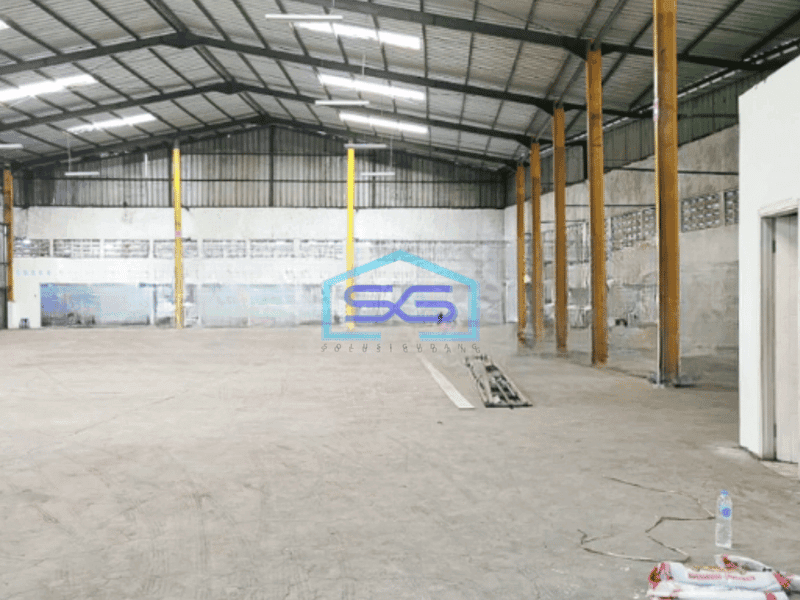 Disewakan Gudang Akses Container 40 Feet Luas Bangunan 1000 m² di Cipondoh Tangerang