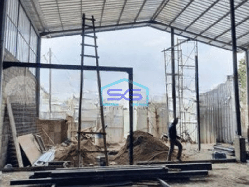 Dijual Gudang Bagus Baru Daerah Batujajar Bandung LT 200m2 Kawasan Industri