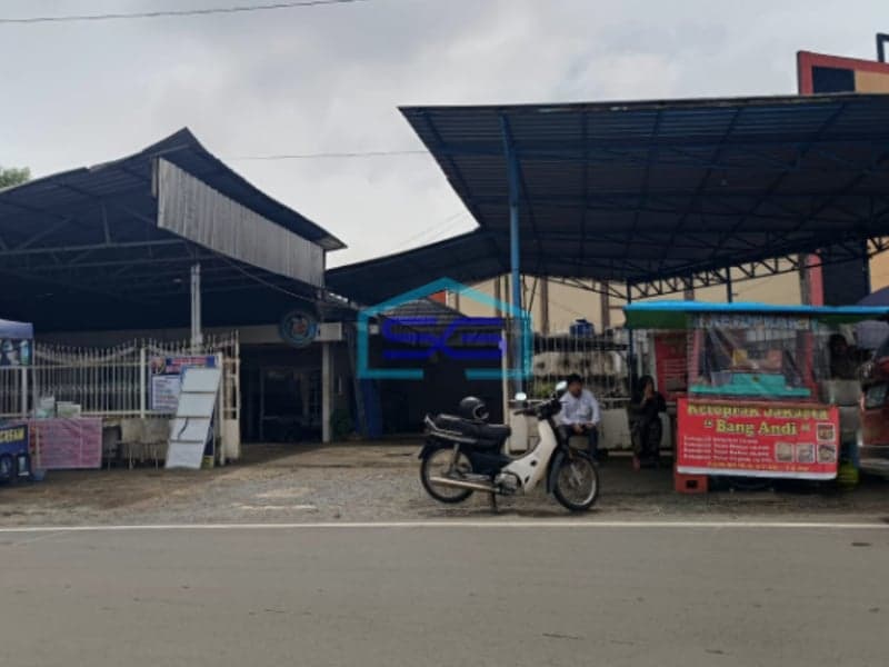 Dijual Tanah Bonus Bangunan di Pinggir Jalan Srijaya Negara Bukit Palembang LT 1220m2