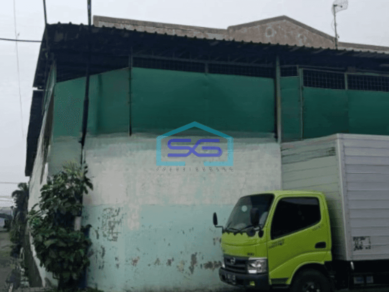 Dijual Gudang Lokasi Bebas Banjir Luas Bangunan  905 m² di Dadap Tangerang