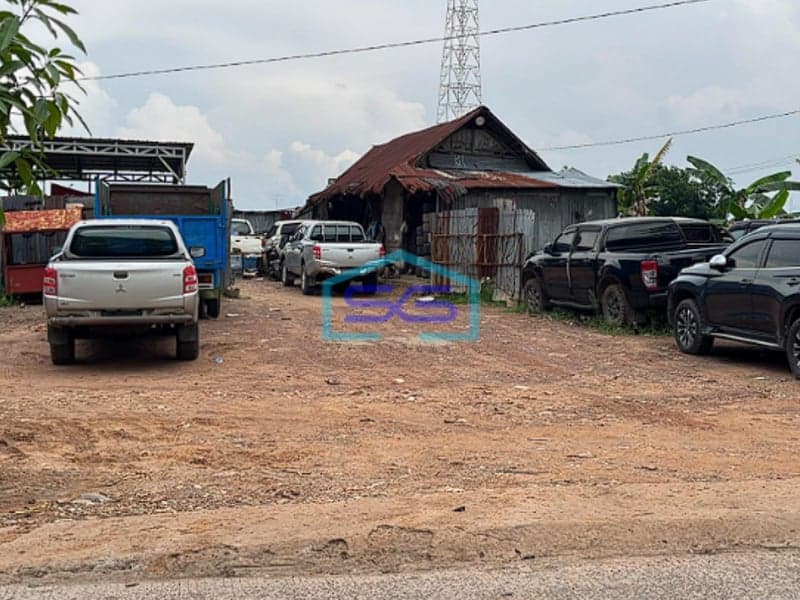 Dijual Tanah Siap Bangun di Jalan Sukarela Palembang Lokasi Strategis LT 6.815m2