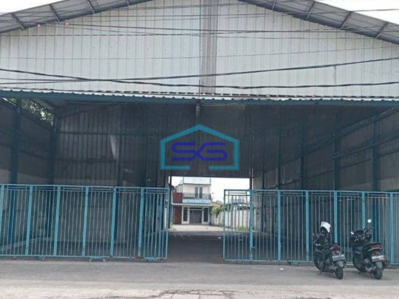 Dijual Gudang Pinggir Jalan Lemah Abang Cikarang Bekasi Luas 1500m2