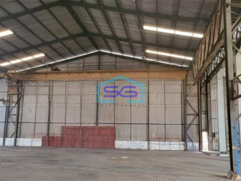 Dijual Gudang Akses Container 40 Feet Luas Bangunan  7209 m² di Pondok Ungu Bekasi