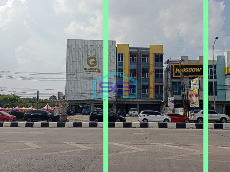 Disewakan Ruko Jalan R Soekamto Luas dan Strategis di Palembang LB 576m2