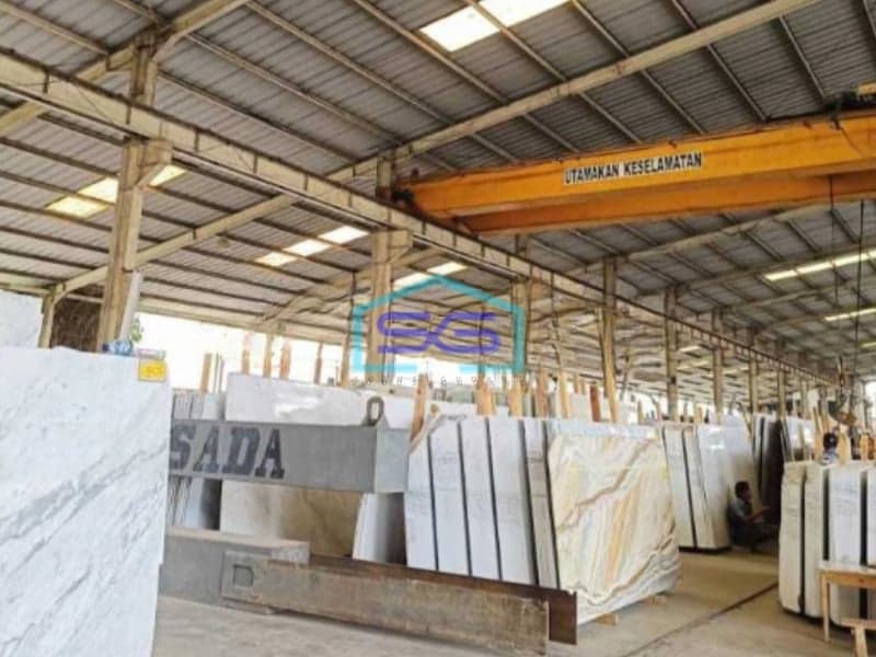 Dijual Gudang Siap Huni Zona Industri sepatan Tangerang Banten LB 9000m2