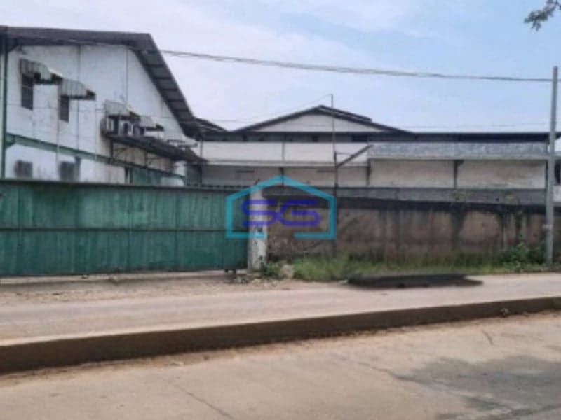 Dijual Gudang di Pinggir Jalan Luas Tanah 2665m2 di Tangerang