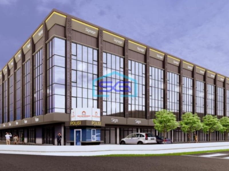 Dijual Ruko Premium di Jalan Veteran Palembang Sumatera Selatan Luas Bangunan 623m2