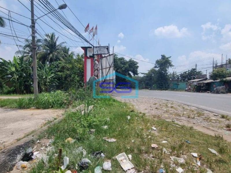 Dijual Tanah Dipinggir Jalan Utama Luas 11000m2 Lokasi Bagus Cikande Serang