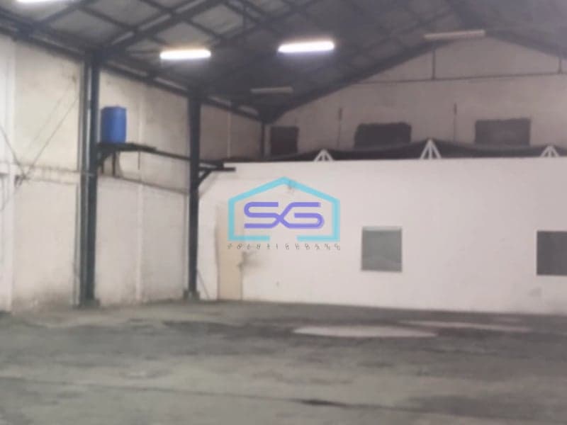Disewakan Gudang Bebas Banjir Batuceper Tangerang Luas Bangunan 525 m²
