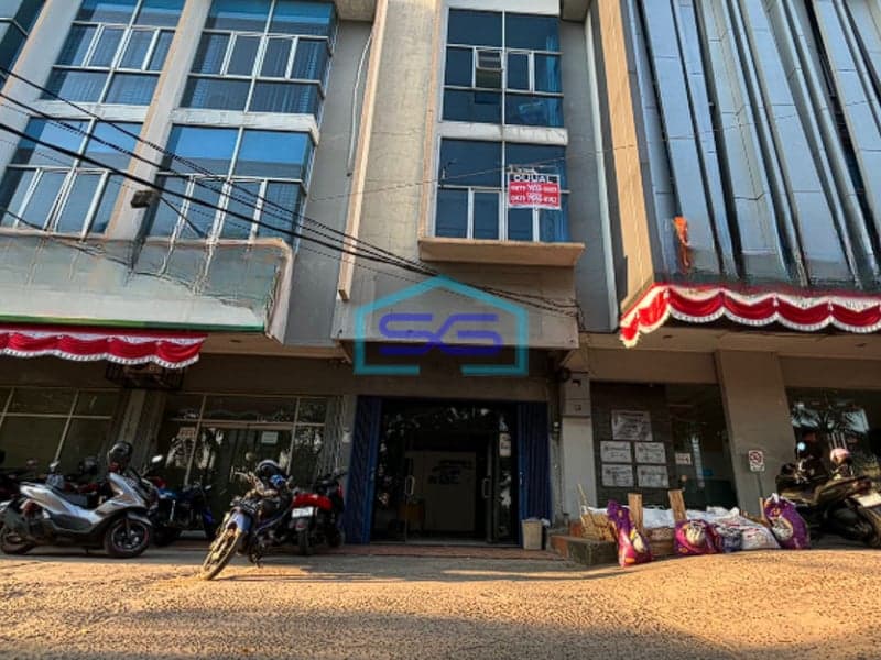 Dijual Ruko 3 Lantai di Jalan Angkatan 45 Palembang Luas Bangunan 192m2