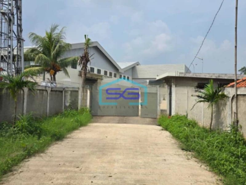 Disewakan Gudang Mandiri Zona Industri Cikupa Tangerang LB 3000m2 Zona Industri