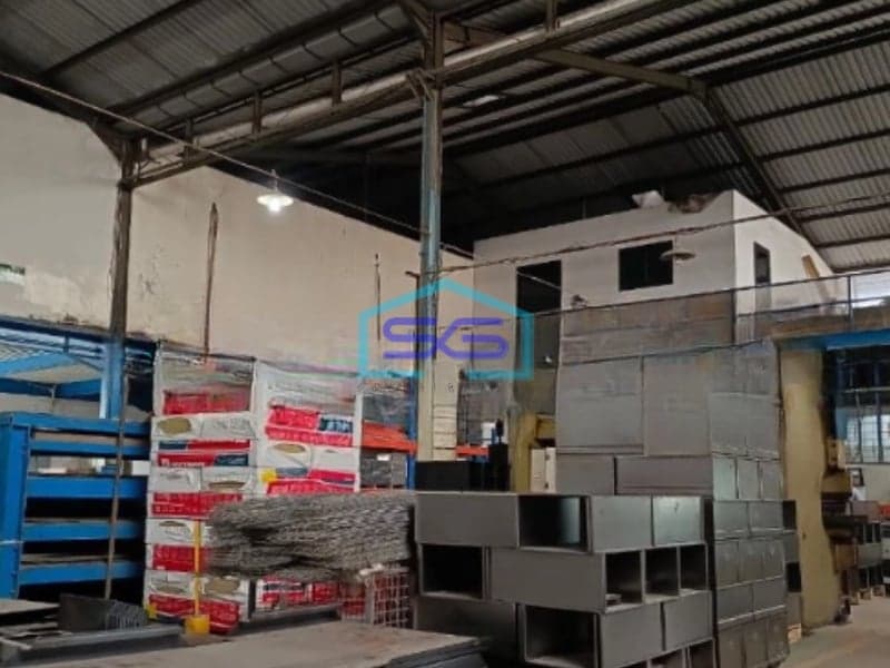 Dijual Gudang Ada Kantor Luas Bangunan  5500 m² Lokasi Legok Tangerang