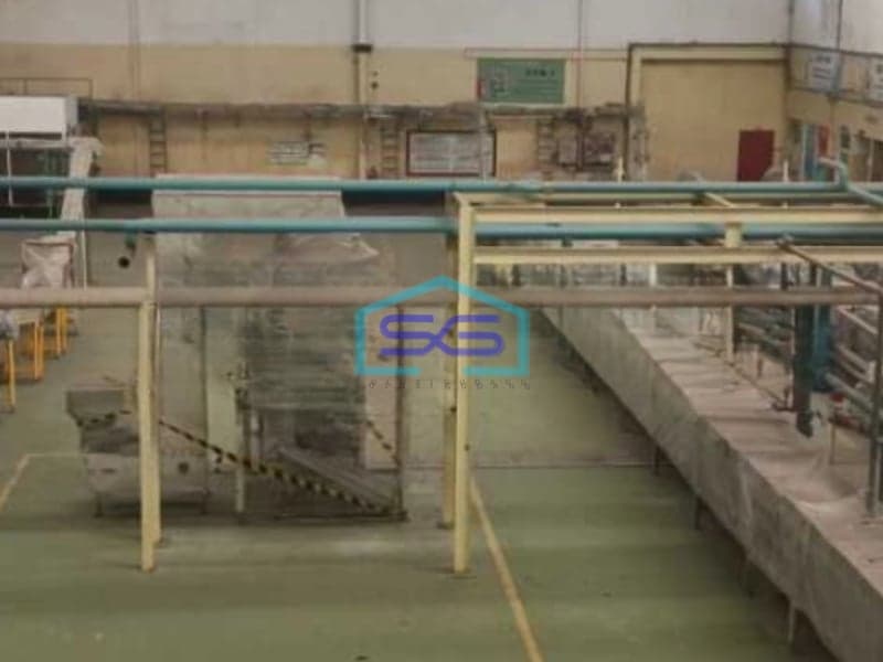 Dijual Pabrik Luas Bangunan 9000 m² Lokasi Pasar Kemis Tangerang