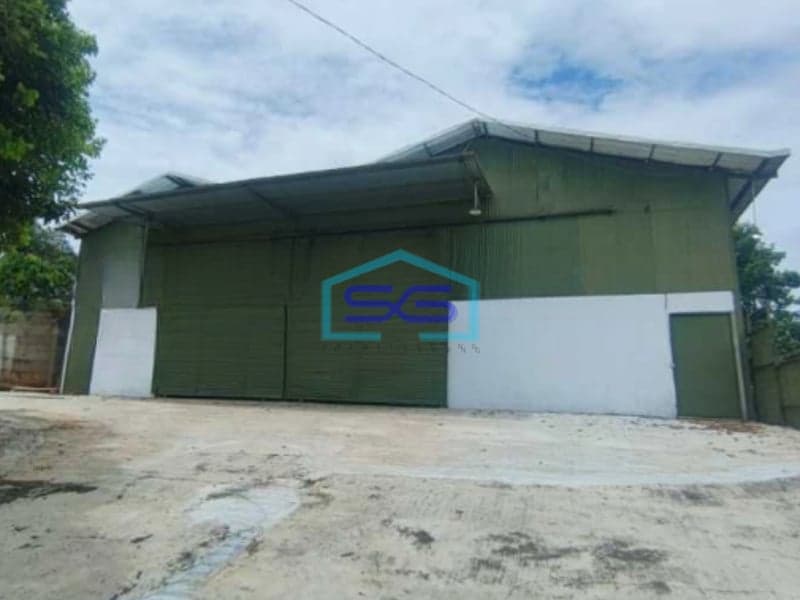 Disewakan Gudang Luas Tanah  1000 m² Akses Container 40 Feet di Cileungsi Bogor