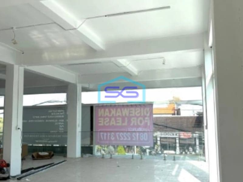 Disewakan Ruko 2 Lantai Jln Imam Bonjol Denpasar Bali Posisi Hook Cocok Kantor LB 352m2