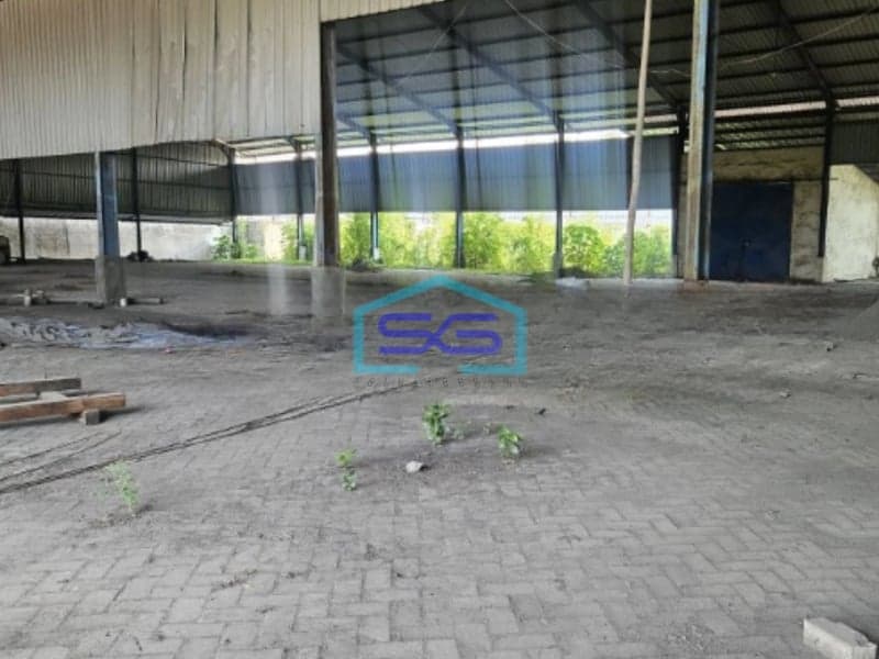 Dijual Gudang Siap Huni Luas Bangunan 4450 m² Lokasi Bebas Banjir di Sidoarjo