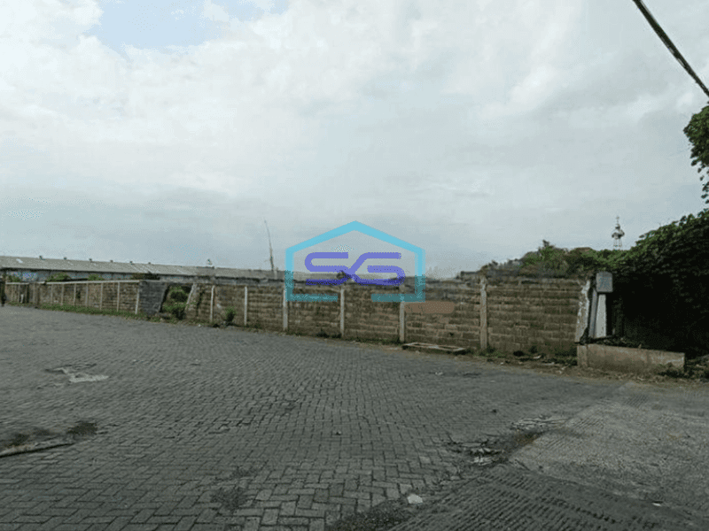 Dijual Tanah Murah Sudah Urug Dan Pagar Raya Margomulyo Surabaya Cocok Untuk Gudang LT 4292m2