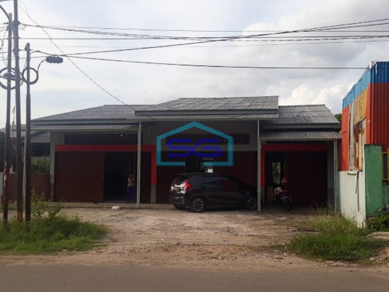 Dijual Ruko 3 unit 1 lantai di Jalan Sulaiman Amin Palembang Luas Tanah 354m2