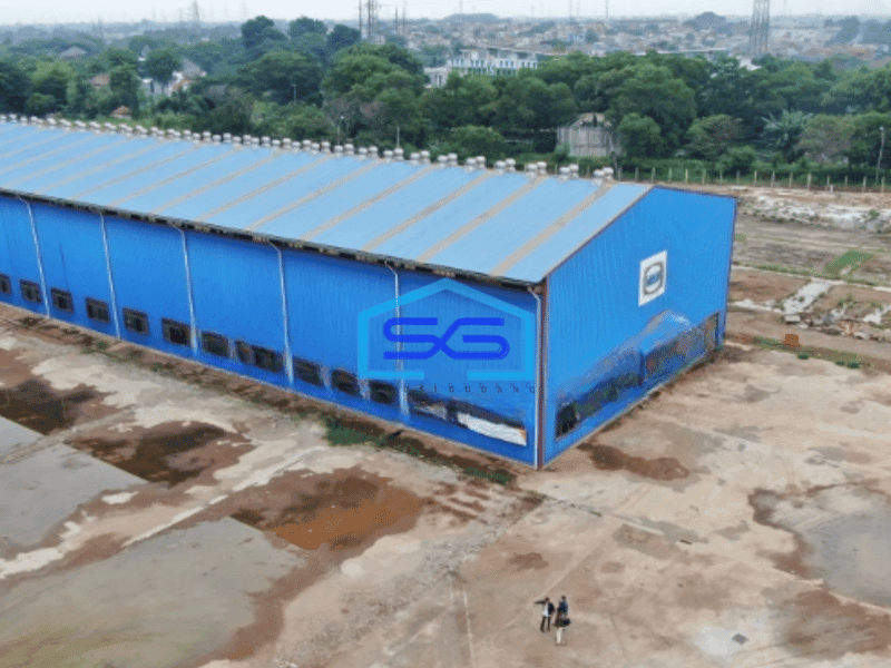 Disewakan Tanah di Tambun Selatan Bekasi Full Cor Beton