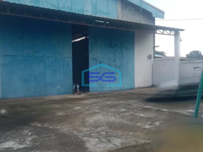 Disewakan Gudang Legok Tangerang Akses Container 40ft Luas Bangunan 800m2