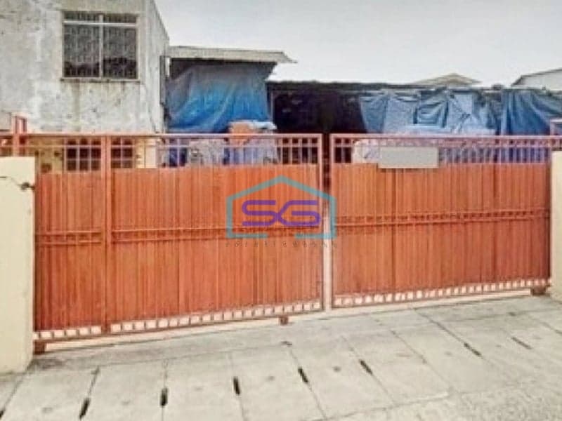Dijual Gudang Siap Pakai, Masuk Kontainer 40 feet di Kapuk Kamal Jakarta Utara LB 1300m2