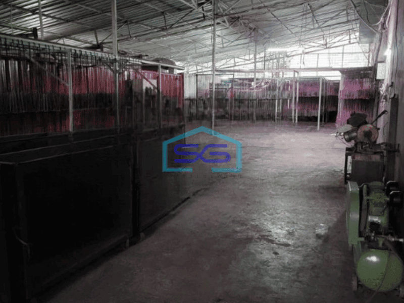 Dijual Gudang Luas Bangunan  1650 m² di Bantar Gebang Bekasi