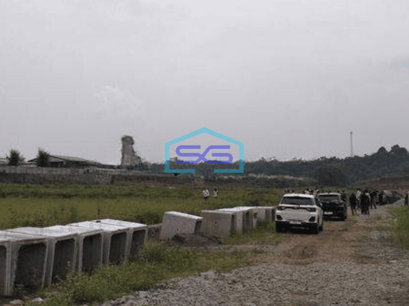 Dijual Tanah Kavling Industri Lt 4000 M² Di Jl Kawasan Industri Gunung Sindur Bogor