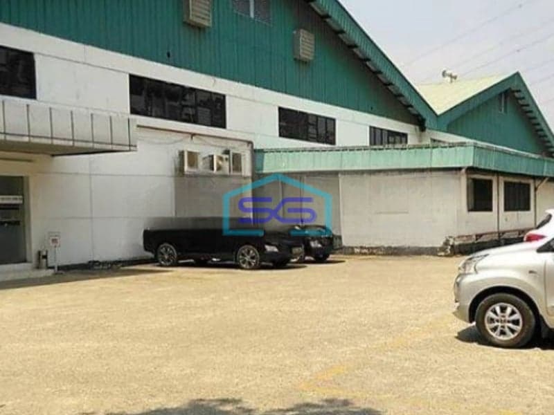 Dijual Gudang Dan Pabrik Ex Sablon Harga Murah di Klari Karawang Timur LT 12000m2