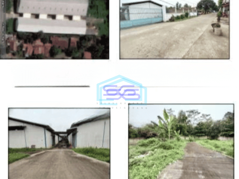 Dijual Gudang di Tigaraksa Tangerang Luas Bangunan  3300 m²