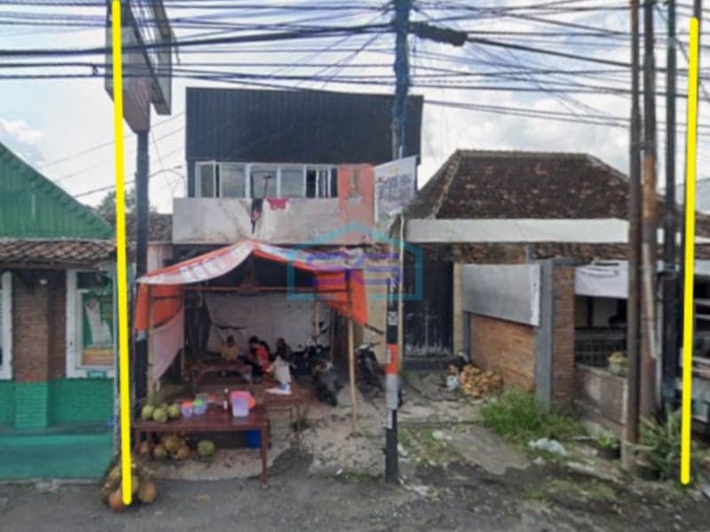 Dijual Ruko Cocok Untuk Usaha di Jalan Kaliurang, Sinduadi, Mlati, Sleman Yogyakarta LT 385m2
