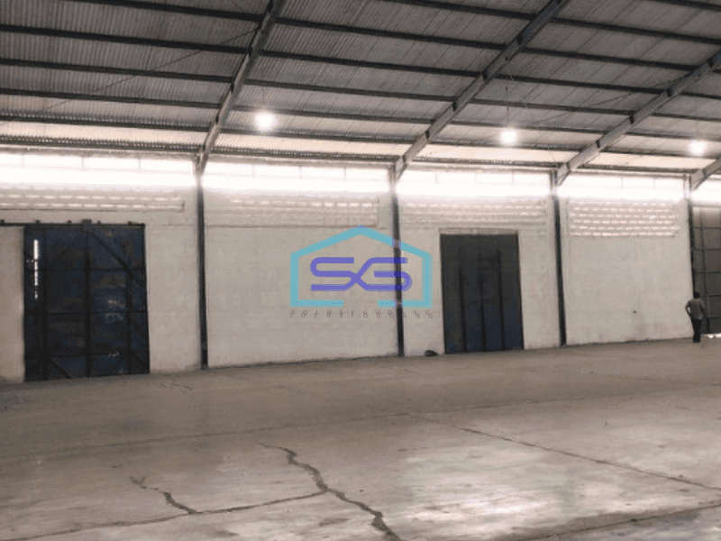 Disewakan Gudang Lokasi Strategis di Balaraja Tangerang Luas Bangunan  1242 m²