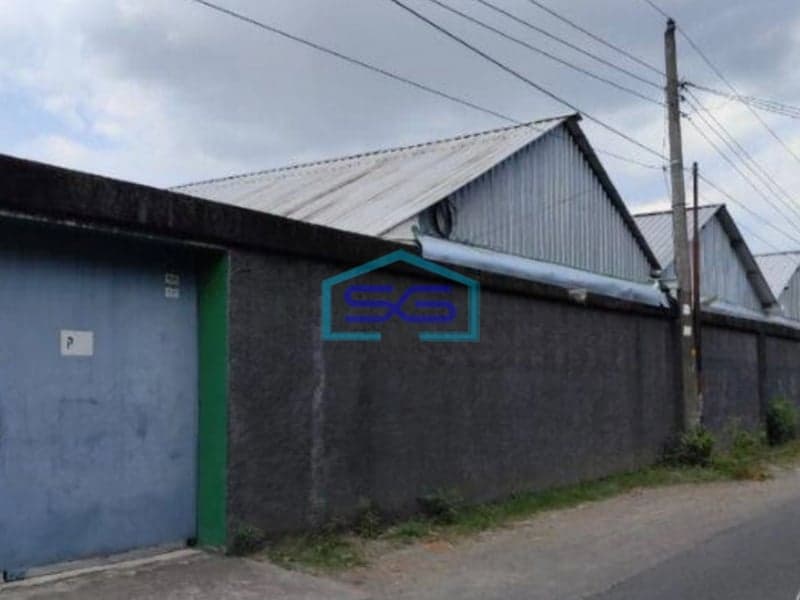Dijual Gudang Industri Luas 580m2 Lokasi Bantul Yogyakarta