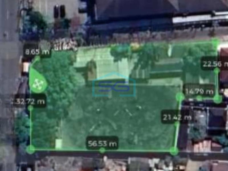 Dijual Tanah Strategis Pinggir Jalan Agus Salim di Sondakan Laweyan Solo Jawa Tengah LT 2671m2