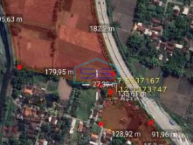 出售工业区土地战略位置万达尔京东木廖勿兰峇占东爪哇 3.5公顷