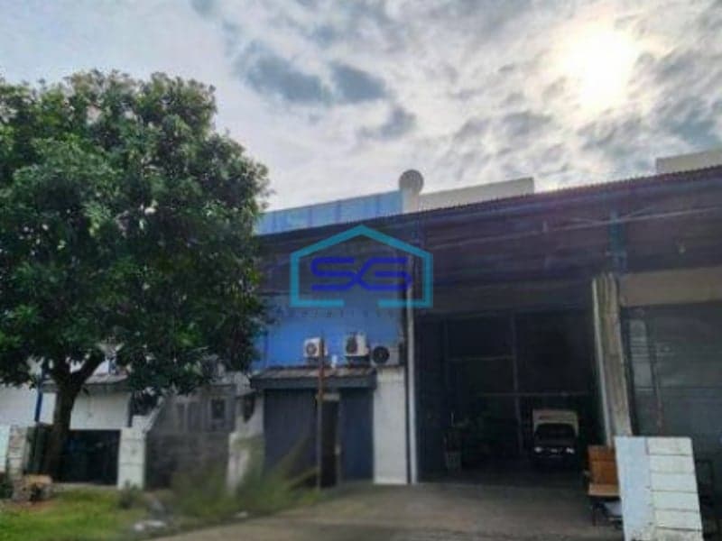 Disewakan Murah Gudang Gandeng Di Taman Tekno Bsd Tangerang Luas 600m2
