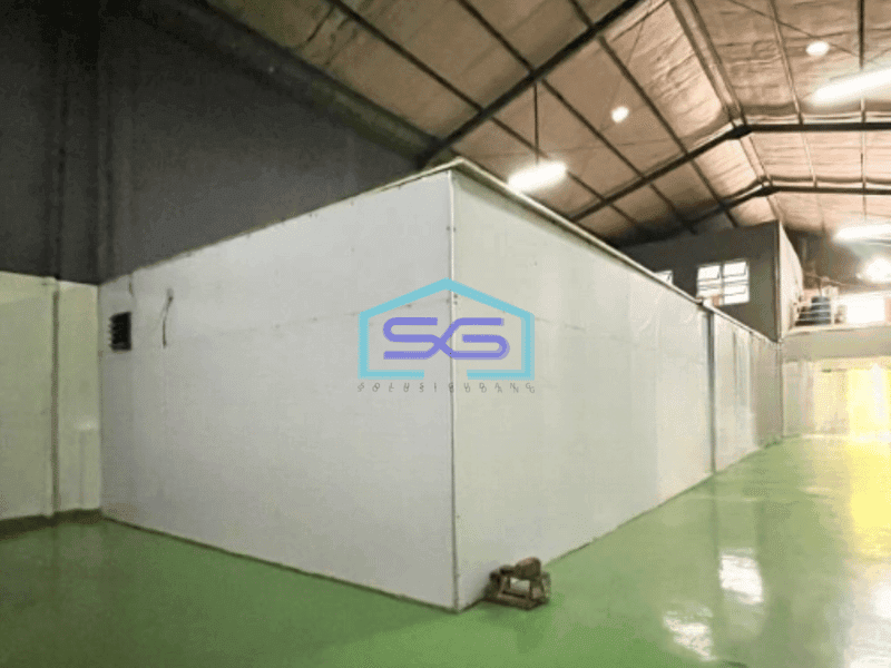 Disewakan Gudang Industri Luas Bangunan  650 m² di Kelapa Dua Tangerang