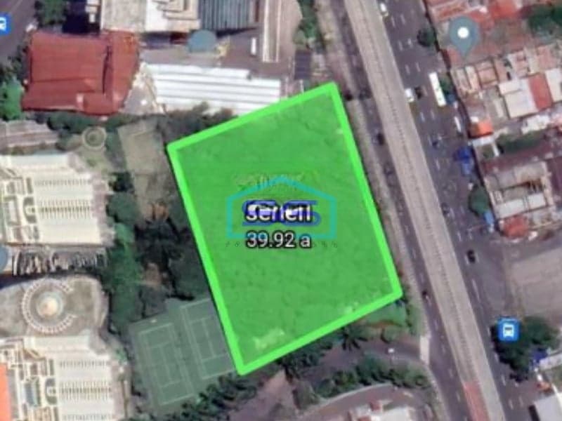 Dijual Tanah di Jalan Senen Raya Jakarta Pusat Luas Tanah 3915m2