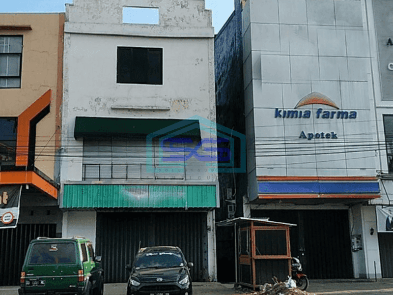 Disewakan Ruko tengah kota pinggir jalan raya di kota makassar