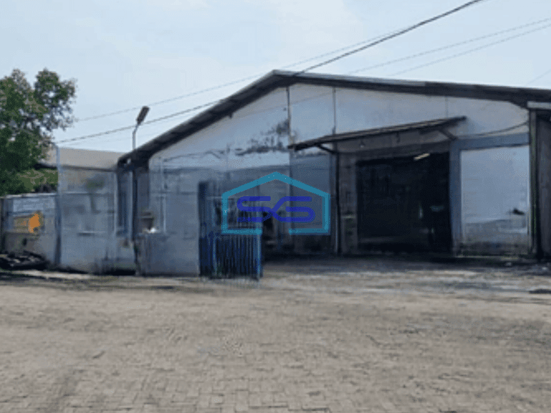 Dijual Gudang Luas Bangunan 2100 m² Harga Di Bawah Pasaran Lokasi Margomulyo Surabaya