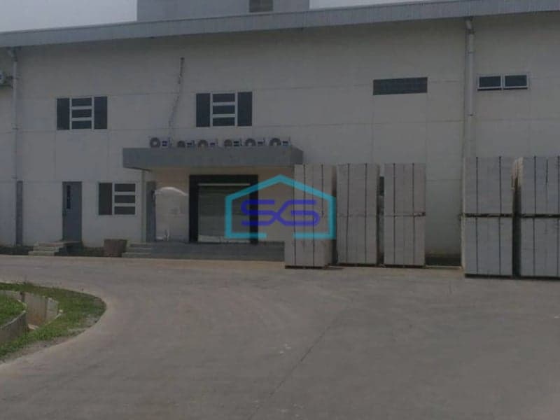 Dijual Pabrik Siap Pakai Nempel Deltamas Cikarang Pusat Dekat Tol LT 39694m2