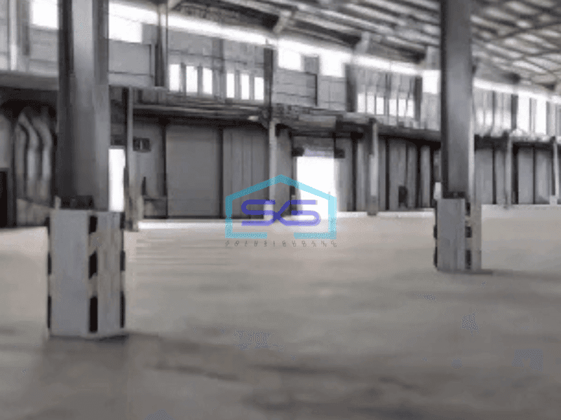 Disewakan Gudang Luas Bangunan  6541 m² Lokasi Strategis di Tarumajaya Bekasi